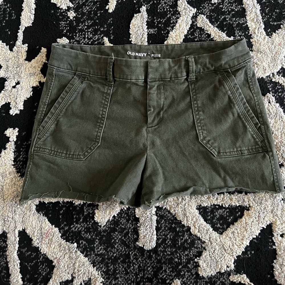 Cargo Low Rise Micro Mini Shorts - Picture 2 of 3
